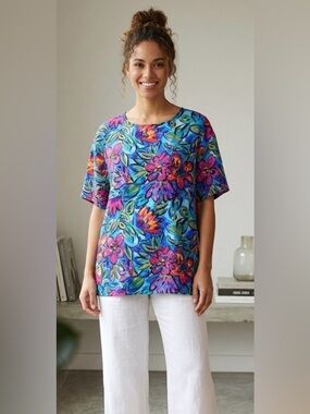 Melrose Vintage Silk Blouse